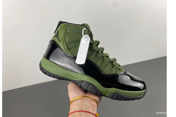 CT8012-300 CT8012-300 Jordan Green Military  11 Retro 0213